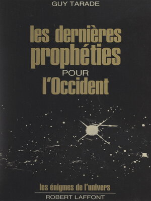 cover image of Les dernières prophéties pour l'Occident